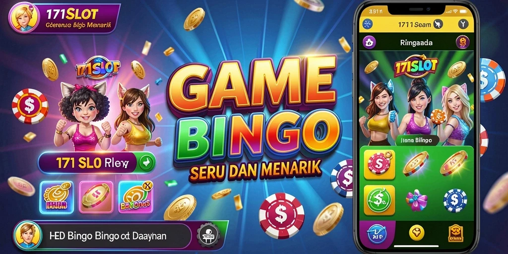 Tampilan menarik dari gameplay Bingo 171SLOT yang seru.