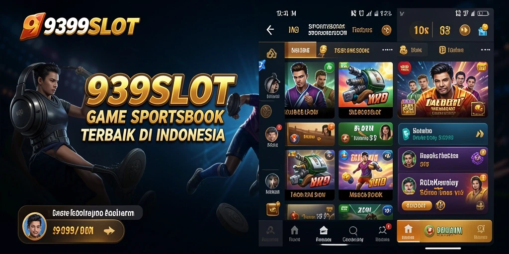 Tampilan menarik gameplay Sportsbook di 9399SLOT.