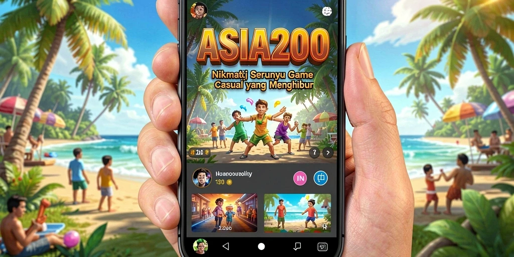 Gameplay ASIA200 yang seru dan menghibur saat bermain.