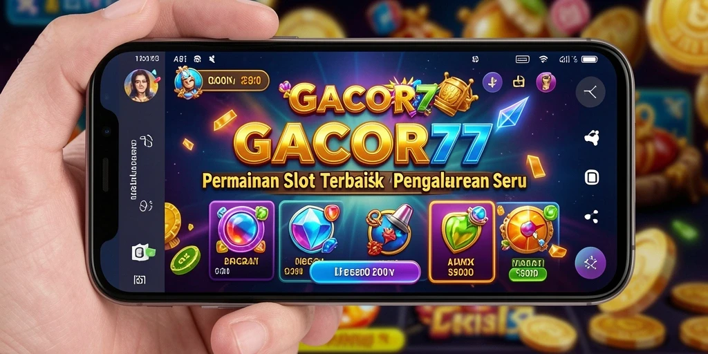Tampilan gameplay GACOR77 dengan grafis yang menarik dan fitur slot inovatif.