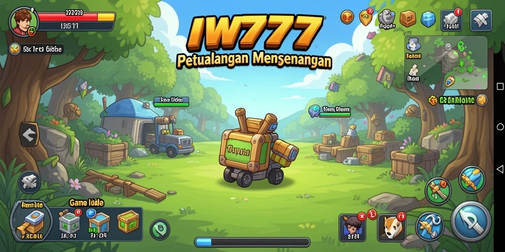 Screenshot IW777 menampilkan aksi seru dan gameplay menarik.