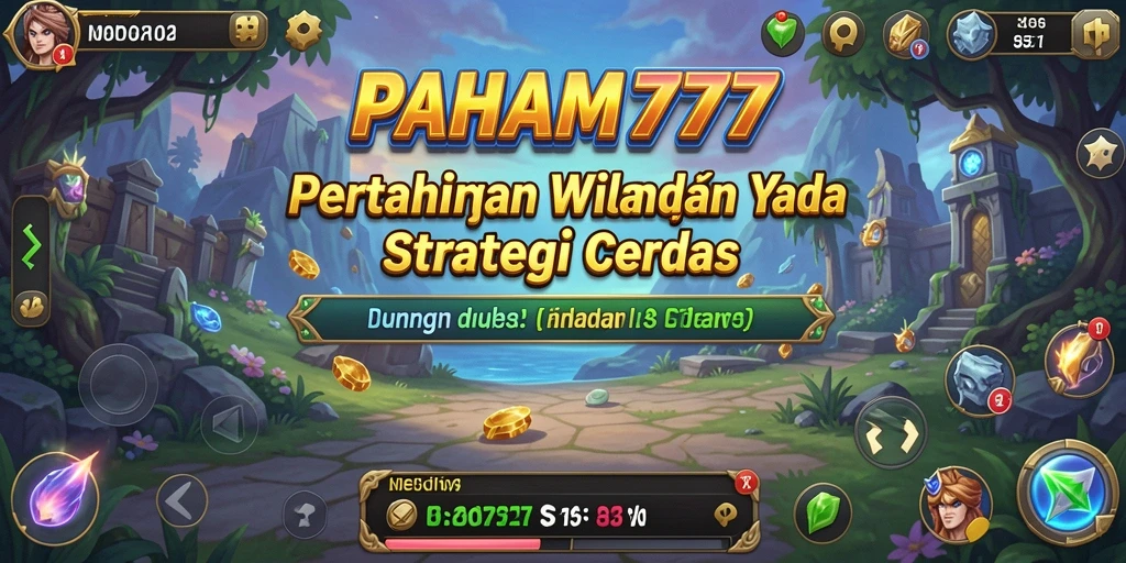 Tampilan menara pertahanan yang siap menghadapi gelombang musuh.