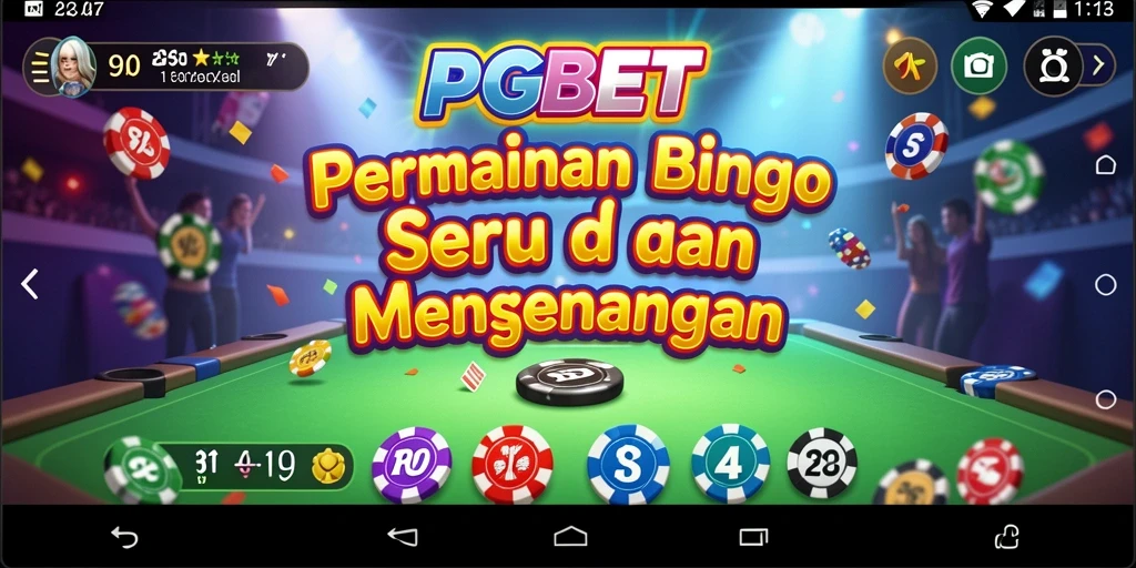 Tampilan gameplay seru dan interaktif PGBET Bingo.