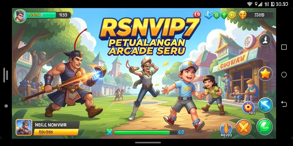 Tampilan gameplay RSNVIP7 yang seru dan menantang.